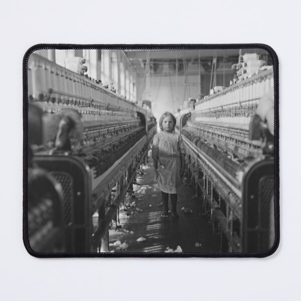 Item preview, Lewis Hine: Little Spinner in the Mollahan Mills, 1903 designed and sold by Vintage Wall Art.
