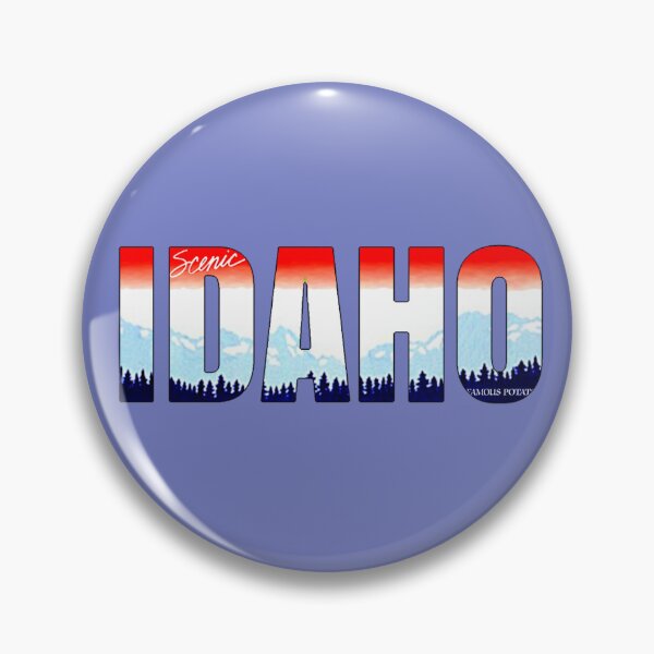 Item preview, Famous Idaho License Plate designed and sold by Dude  Stuff.