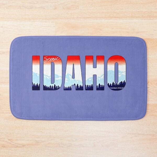 Item preview, Famous Idaho License Plate designed and sold by Dude  Stuff.