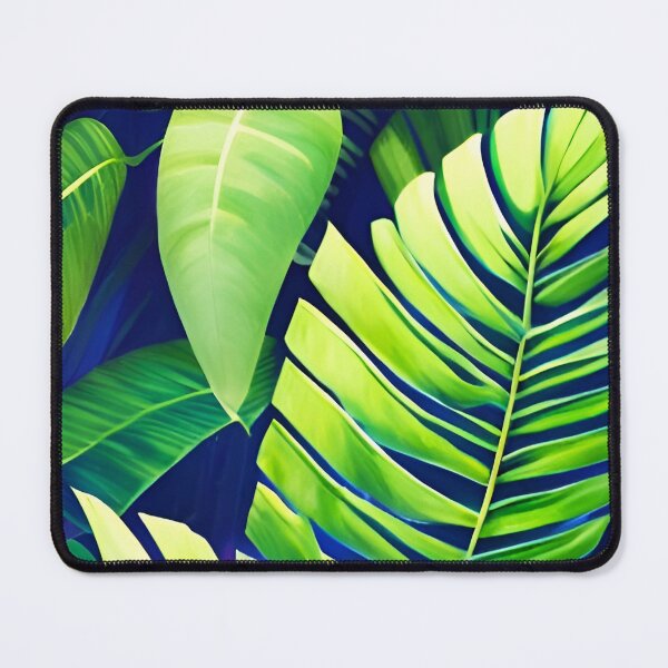 Item preview, Tropical palm leaf watercolor art designed and sold by Ascooepics.