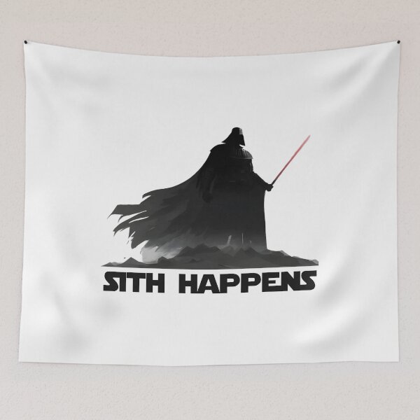 Item preview, Sith Happens - Funny Empire designed and sold by Fenay Designs.
