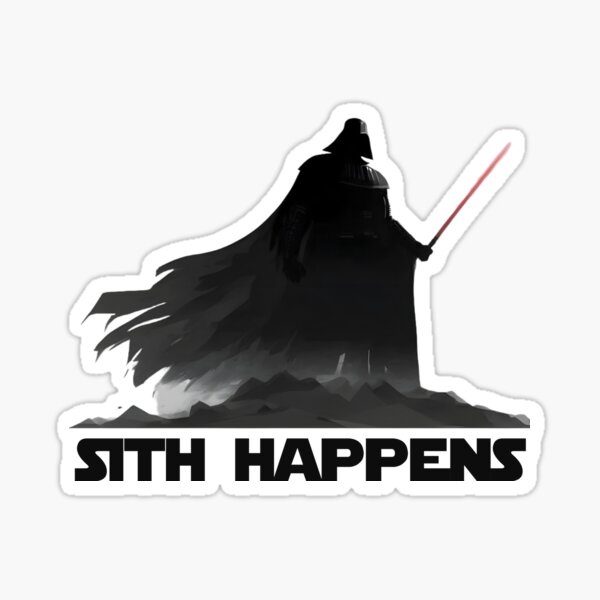 Vista previa del artículo con la obra «Sith sucede - Imperio divertido», diseñado y vendido por Fenay Designs.