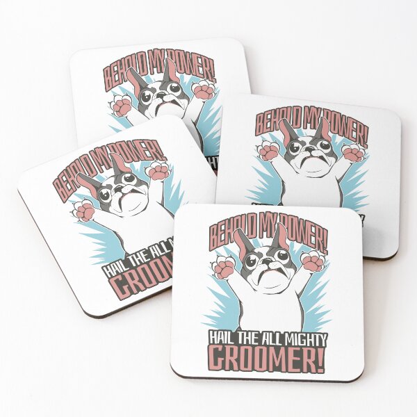 Item preview, Funny Dog Grooming French Bulldog Dog Cartoon designed and sold by MrEddie10.