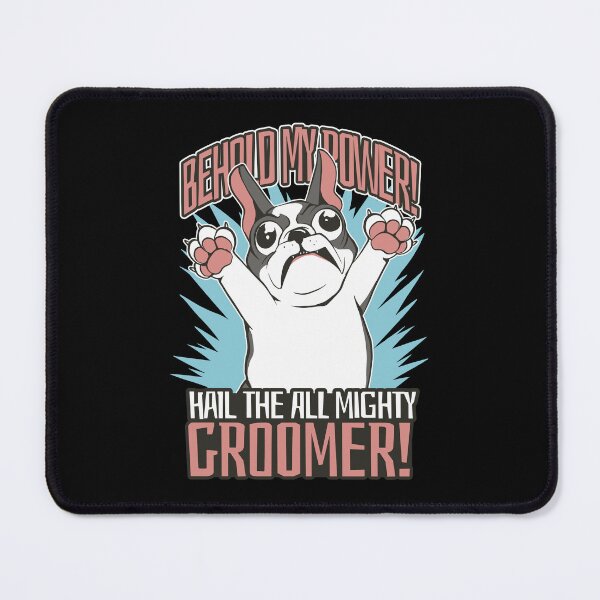 Item preview, Funny Dog Grooming French Bulldog Dog Cartoon designed and sold by MrEddie10.