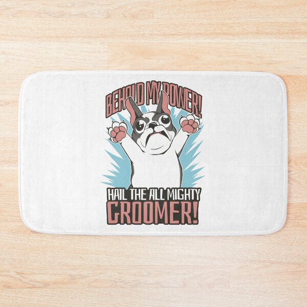 Item preview, Funny Dog Grooming French Bulldog Dog Cartoon designed and sold by MrEddie10.