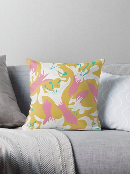 Aperçu de l'œuvre   Résumé Moonflower jaune bg créée et vendue par Claudia S. Design.
