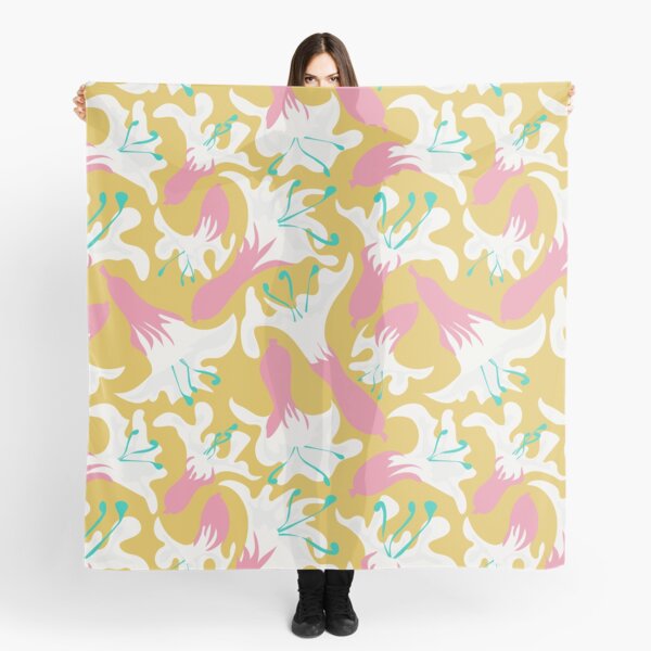 Aperçu de l'œuvre   Résumé Moonflower jaune bg créée et vendue par Claudia S. Design.