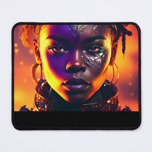 Item preview, Afrofuturism Art designed and sold by MidJourneymen.