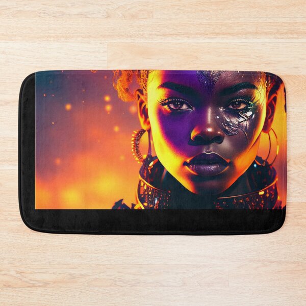 Item preview, Afrofuturism Art designed and sold by MidJourneymen.
