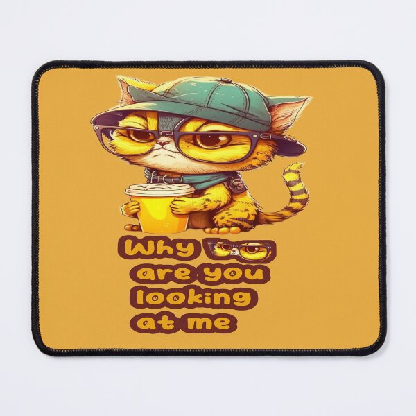Item preview, The Little Cat Is Angry Because People Are Looking at Her designed and sold by Ameripensia.