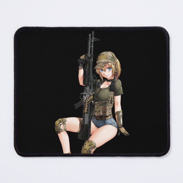 Item preview, Military Anime Girl designed and sold by kittiescuties.