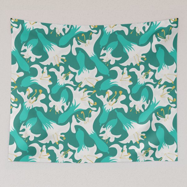 Item preview,  Abstract Moonflower designed and sold by Claudia S. Design.