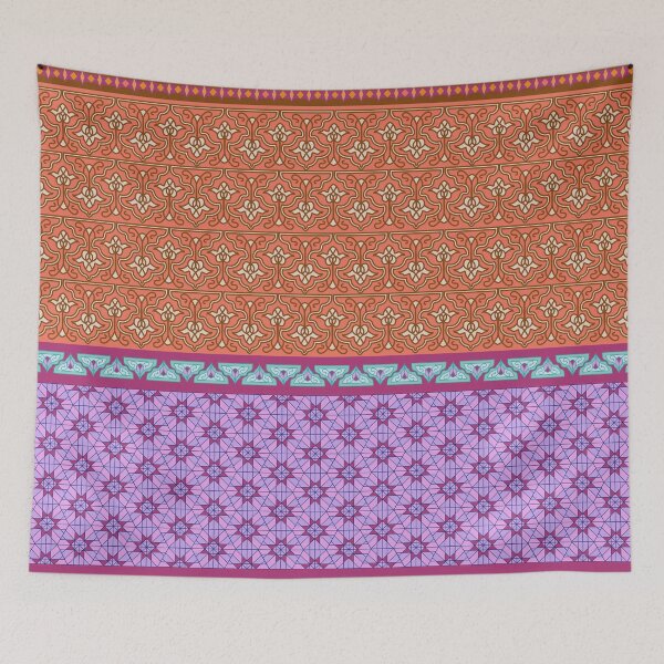 Item preview, Persian Iranian Geometric Motif Patchwork Mixed Pattern designed and sold by Anna Lemos.