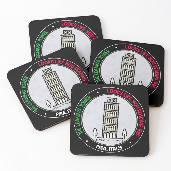 Item preview, Leaning Tower of Pisa Pun designed and sold by molamode.