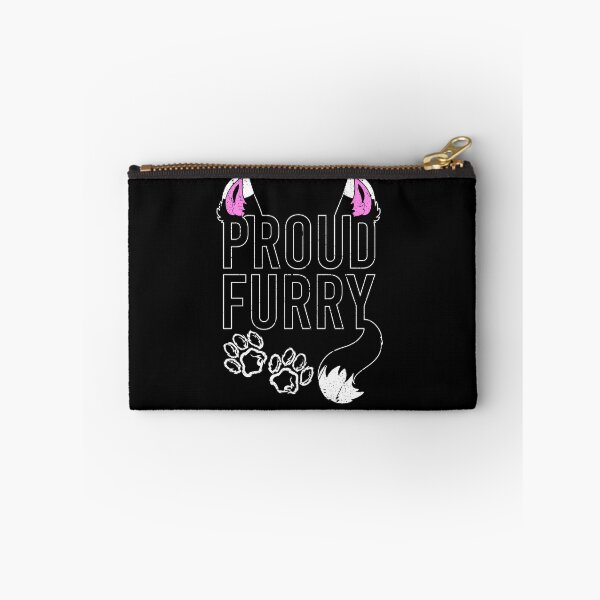 Item preview, Proud Furry Furries Cosplay Convention Dog Puppy Paw Prints designed and sold by Sinful Charm.