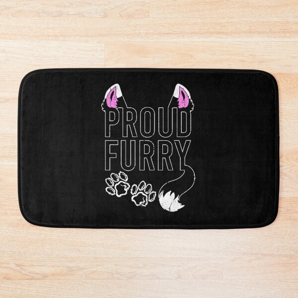 Item preview, Proud Furry Furries Cosplay Convention Dog Puppy Paw Prints designed and sold by Sinful Charm.
