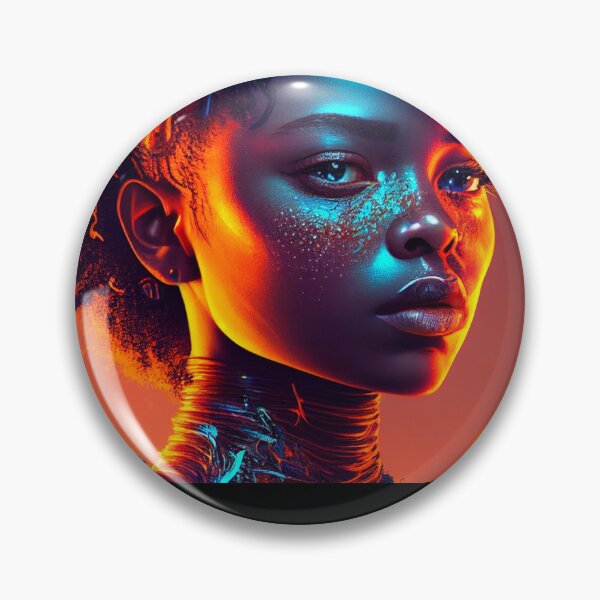 Item preview, Afrofuturism Art designed and sold by MidJourneymen.