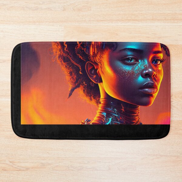 Item preview, Afrofuturism Art designed and sold by MidJourneymen.