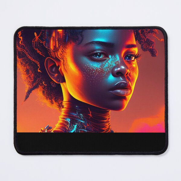 Item preview, Afrofuturism Art designed and sold by MidJourneymen.