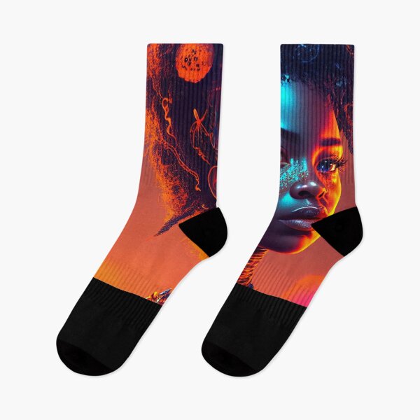 Item preview, Afrofuturism Art designed and sold by MidJourneymen.