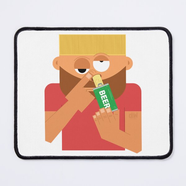 Item preview, Snorting Beer I love Beer Meme Funny Man Cave Stuff Bar Drinking Brew Art Joke LOL designed and sold by doseofwin.