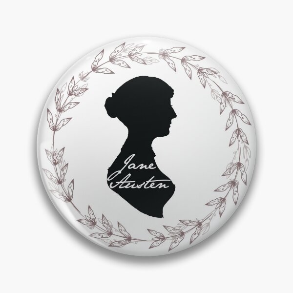 Item preview, Jane Austen silhouette designed and sold by CastlesClassics.
