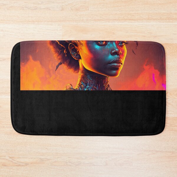 Item preview, Afrofuturism Art designed and sold by MidJourneymen.