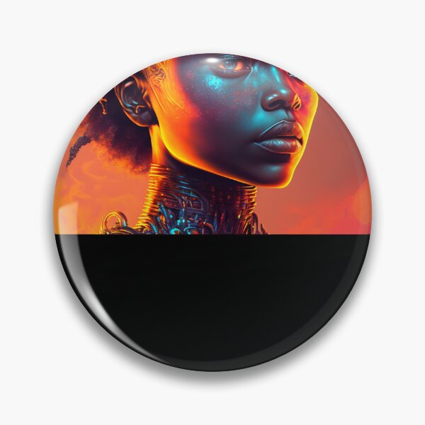 Item preview, Afrofuturism Art designed and sold by MidJourneymen.