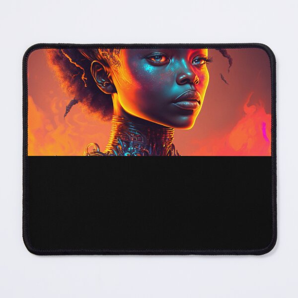 Item preview, Afrofuturism Art designed and sold by MidJourneymen.