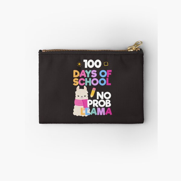 Item preview, Celebrating 100 Days of School NoProb Llama Kids & Teachers  designed and sold by Mer Yem.
