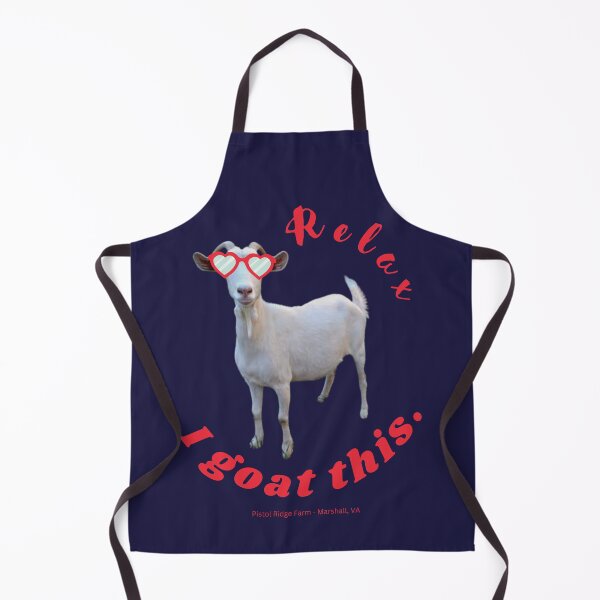 Item preview, Relax I GOAT this | Cute Goats | Funny Goats | Goat Puns designed and sold by PistolRidgeFarm.