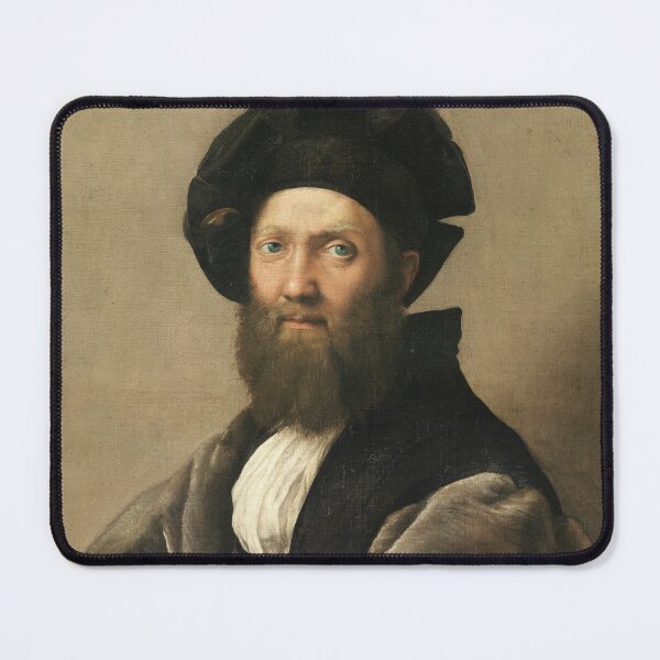 Item preview, Raphael: Portrait of Baldassare Castiglione, 1515 designed and sold by Vintage Wall Art.