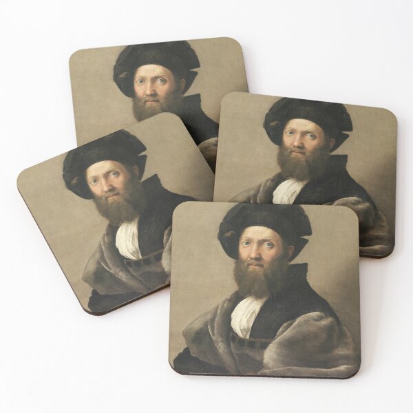 Item preview, Raphael: Portrait of Baldassare Castiglione, 1515 designed and sold by Vintage Wall Art.