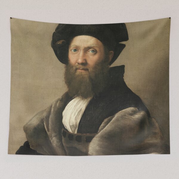 Item preview, Raphael: Portrait of Baldassare Castiglione, 1515 designed and sold by Vintage Wall Art.