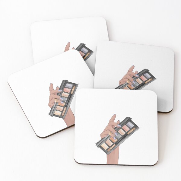 Item preview, Makeup Female hand with Eyeshadows palette designed and sold by Milatoo.