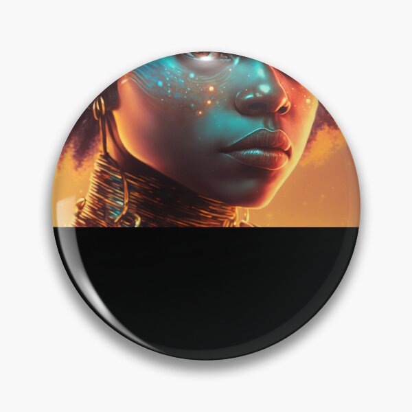 Item preview, Afrofuturism Art designed and sold by MidJourneymen.