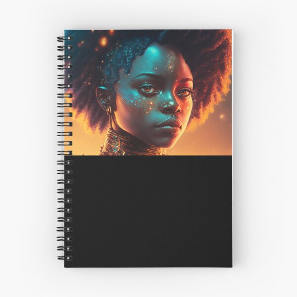 Item preview, Afrofuturism Art designed and sold by MidJourneymen.
