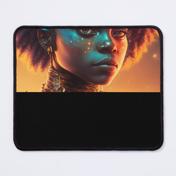 Item preview, Afrofuturism Art designed and sold by MidJourneymen.
