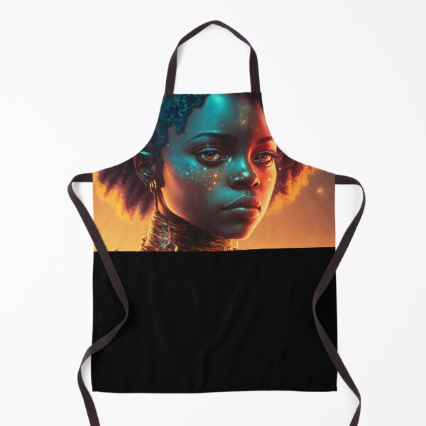Item preview, Afrofuturism Art designed and sold by MidJourneymen.