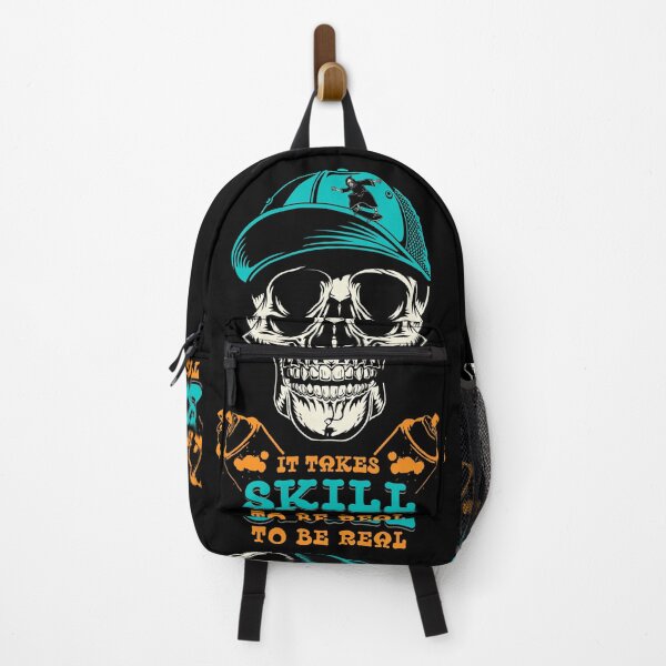 Item preview, Skull Design, Tupac Quote: It takes skill to be real designed and sold by InkyGenies.
