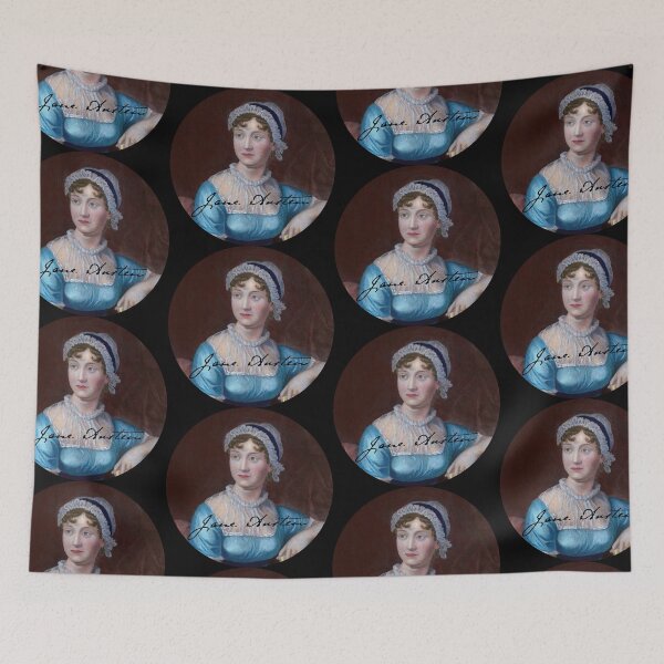 Item preview, Jane Austen Portrait designed and sold by CastlesClassics.