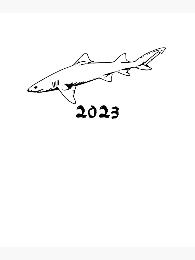 "SHARKS 2023" Poster for Sale by Bajdidyounes | Redbubble