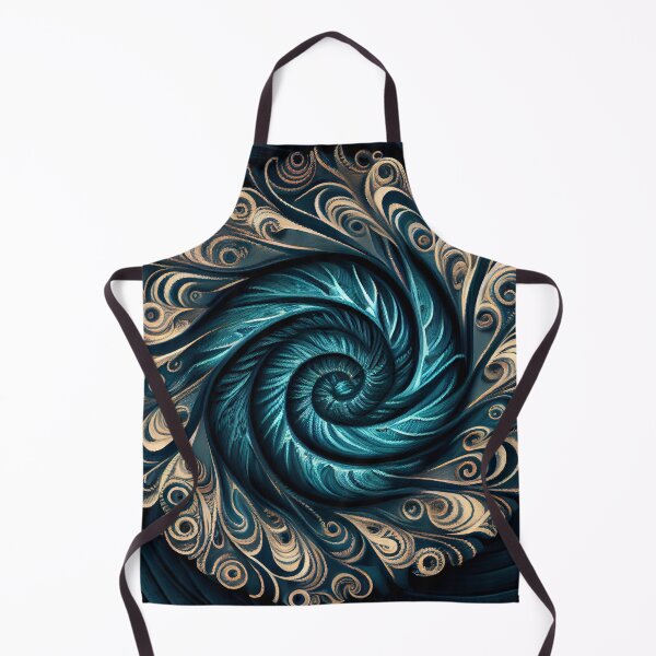 Aperçu de l'œuvre Swirling Circular Rough Crafty Transitional Pattern Digital Painting créée et vendue par CodeAndColors.