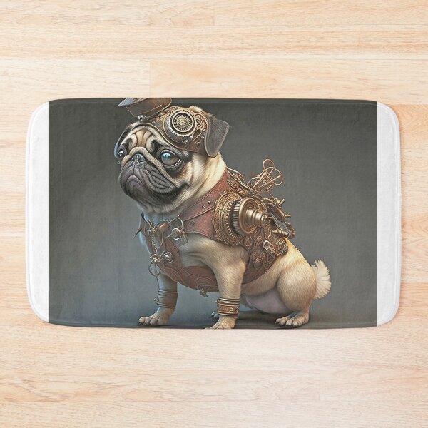 Item preview, Steampunk Pug Dog designed and sold by candiscamera.