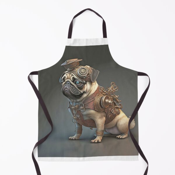 Item preview, Steampunk Pug Dog designed and sold by candiscamera.