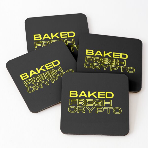 Item preview, Crypto, baked fresh for you ! designed and sold by FrenchBuddyArt.