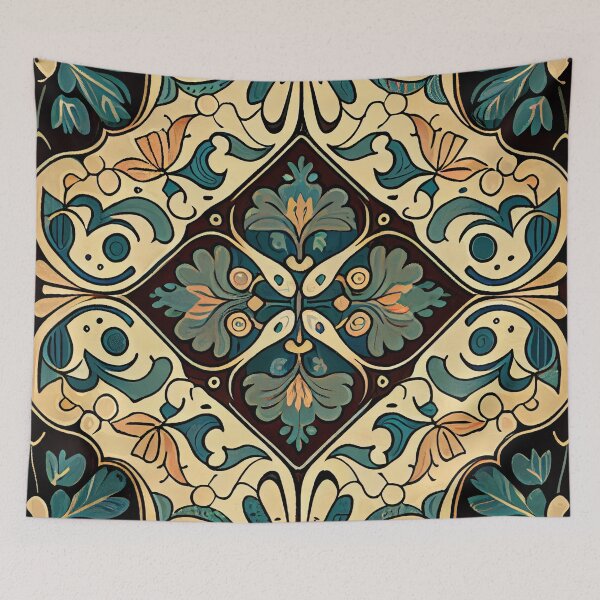 Item preview, Elegant Country Pattern Digital Painting designed and sold by CodeAndColors.