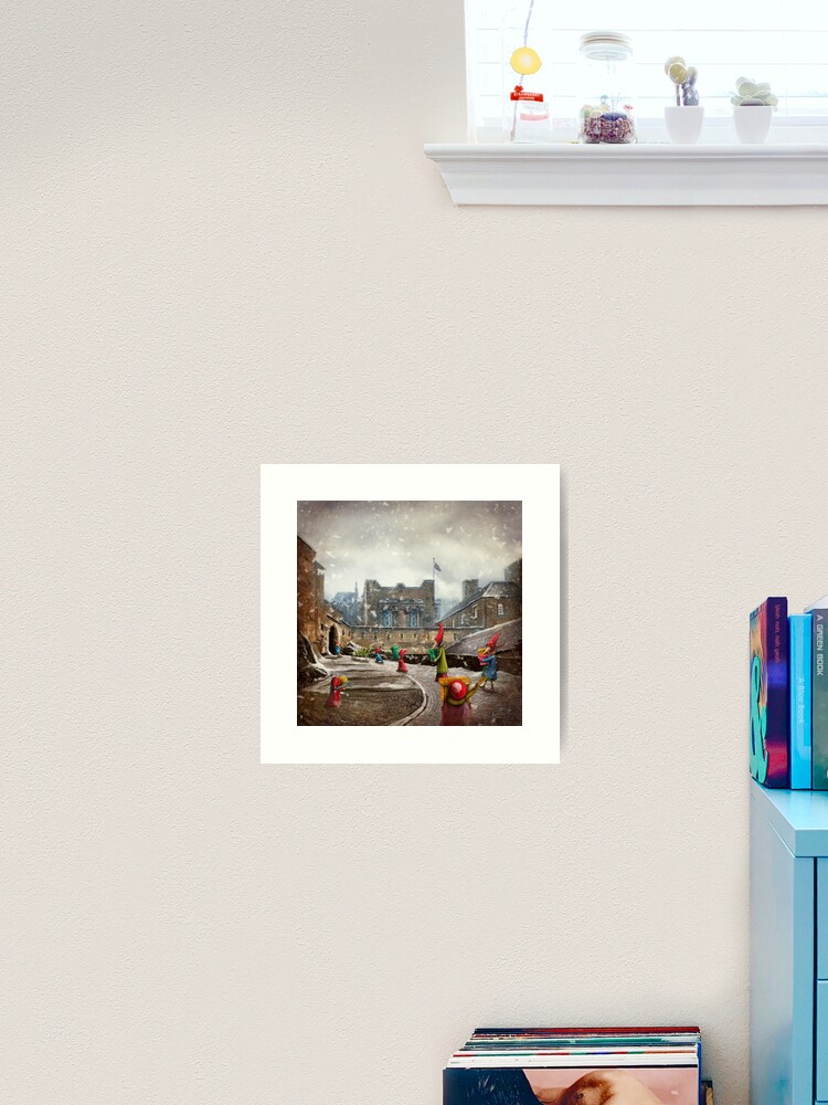 Thumbnail 1 of 3, Art Print, "The Christmas Bringers" designed and sold by matylda.