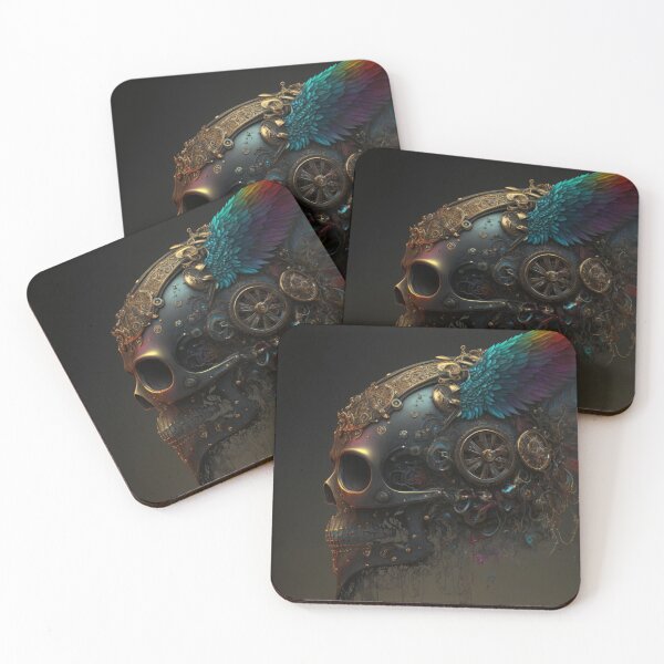 Item preview, Steampunk Skull designed and sold by Left-Hand-Tree.
