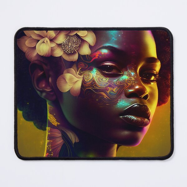 Item preview, Afrofuturism Art designed and sold by MidJourneymen.